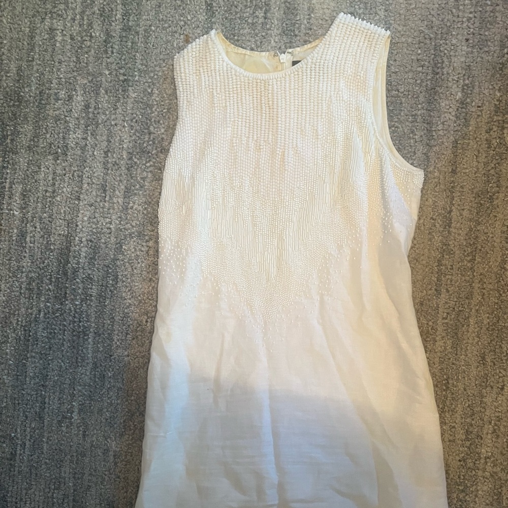 BCBG Hand-Beaded Mini Dress